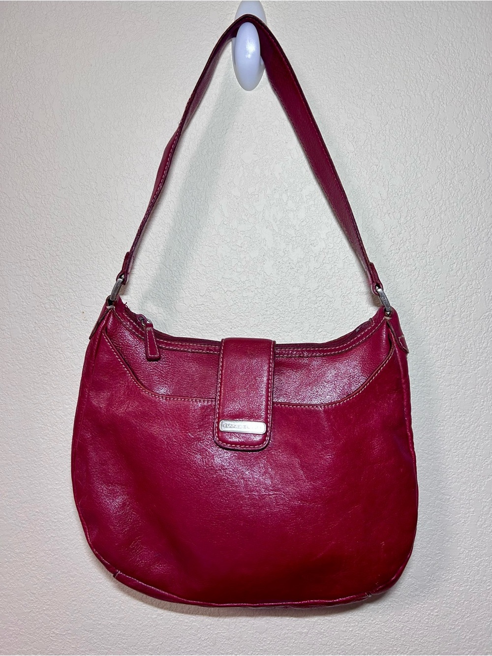 Bandolino Leather Red Purse